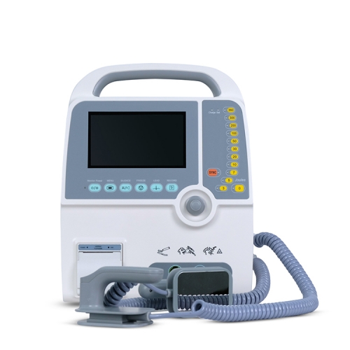 Portable Biphasic Defibrillator Medical First Aid Equipment YS-8000A-1